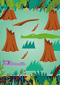 Race Across Africa - Swamp tile